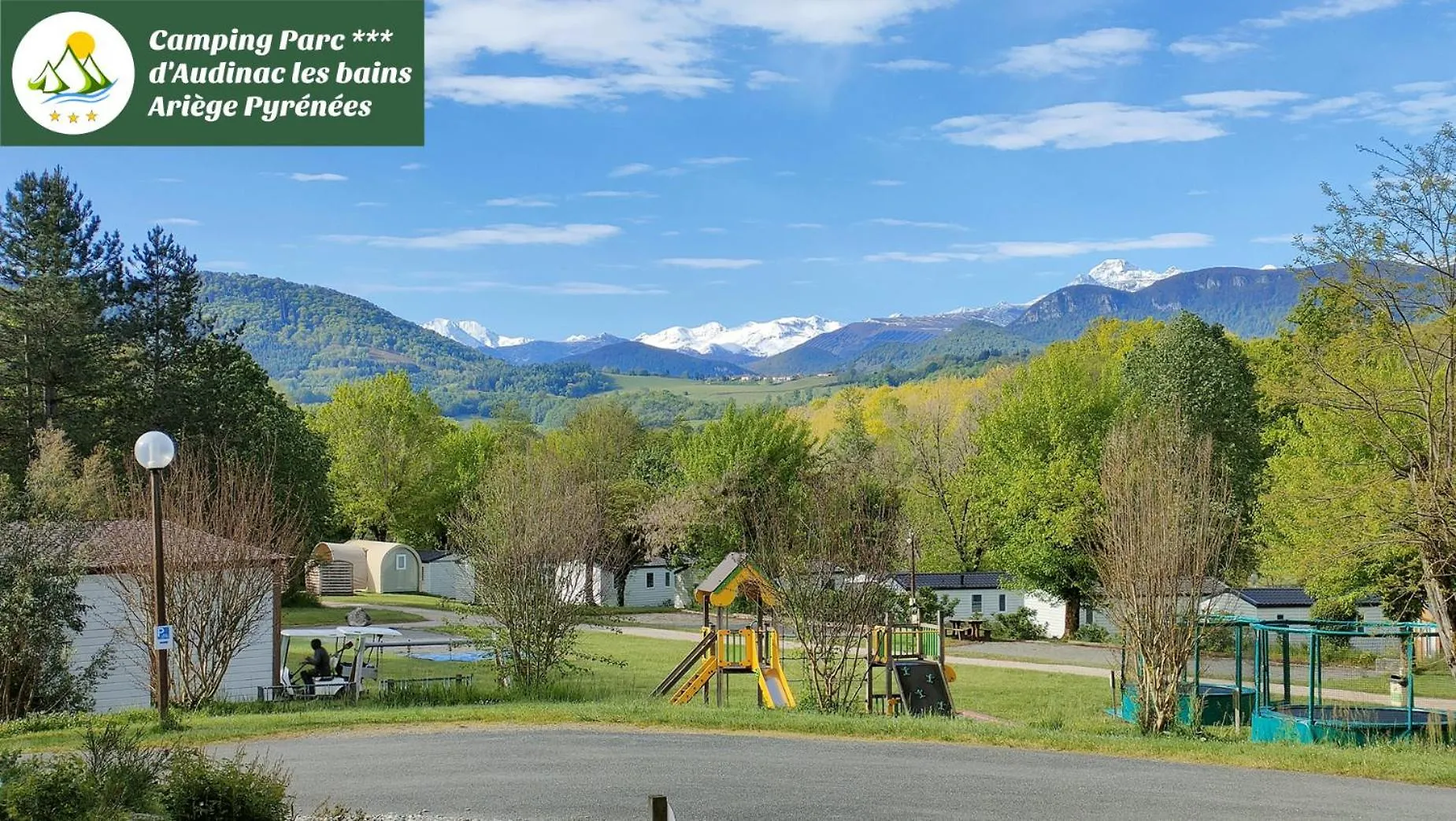 Camping Parc D'Audinac Les Bains 3 Etoiles - Piscine Chauffee - Vue Montagne Saint-Girons
