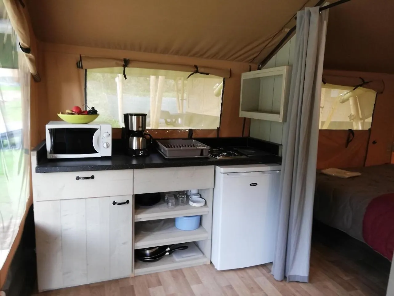 Campeggio Camping Parc D'Audinac Les Bains 3 Etoiles - Piscine Chauffee - Vue Montagne Saint-Girons